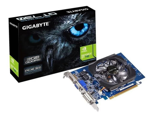 Tarjeta De Video Nvidia Gigabyte  Geforce 700 Series Gt 730 Gv-n730d5-2gi (rev 2.0) 2gb