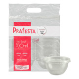 Pote Bowl Com Tampa 20un 500ml Prafesta