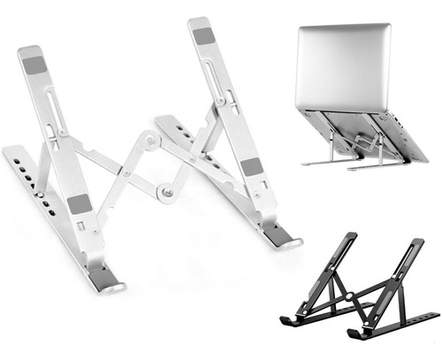 Soporte Universal Notebook Metal Aluminio Regulable Portatil