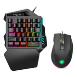Keyboard Suit Gaming Mouse Strong Combo Cableado Y 35 K Y