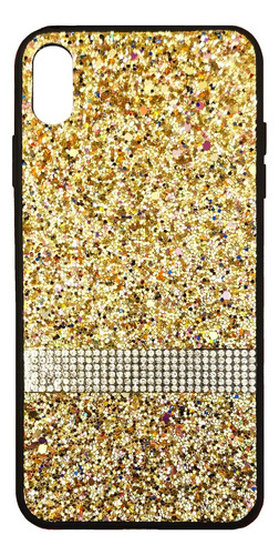  Funda Glitter Con Strass Para iPhone XS Max Xr X 7 8 Plus