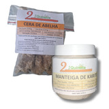 Cera De Abelha 250gr + Manteiga De Karité 250gr 100% Puro