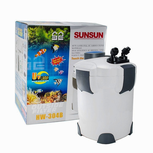 Filtro Canister 4 Etapas Y Uv, Sunsun Hw-304b, 2.000 L/h, 