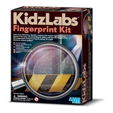 Juguete Ciencia 4m Kidzlabs Fingerprint Kit - Spy Forensic S