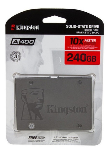 Hd Ssd Kingston A400 240gb Sa400s37/240g Original Lacrado