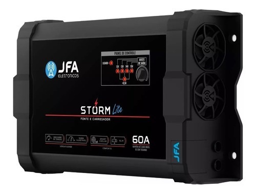 Fonte Automotiva Jfa Storm Lite 60 Amperes Fonte Carregador