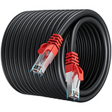Cable Ethernet De 65 Pies, Cable De Internet Blindado Rj45 C