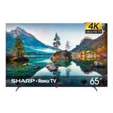 Sharp Pantalla 65  4k Uhd Smart Tv Msi 