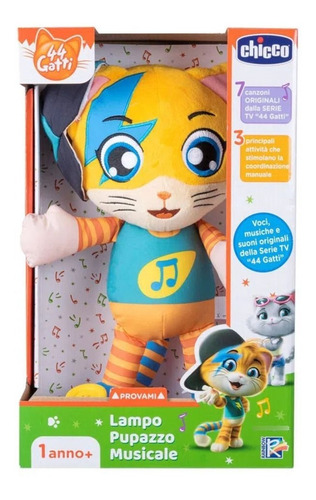 Pelucia  Musicaltoy 44cats Lampo 9935100000 Chicco