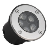 Balizador Spot Led Embutir Chao Piso Jardim 5w Prova Dagua