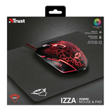 Kit Mouse Gamer  Trust  Izza Gxt 783 Izza Mas Pad Mouse 