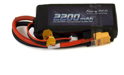 Bateria Gens Ace 50c 2s Lipo 7.4v 2200mah Para Rc Cars Dron