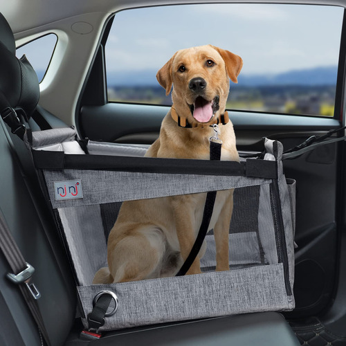 Asiento De Automovil Para Perros Para Viajes De Mascotas Con