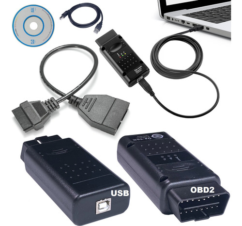 Scanner Gm Opcom V1.99 Chevrolet + Adaptador Aldl 12 Pinos