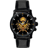 Relógio De Pulso Personalizado Maçonaria Maçon - Cod.mçrp039