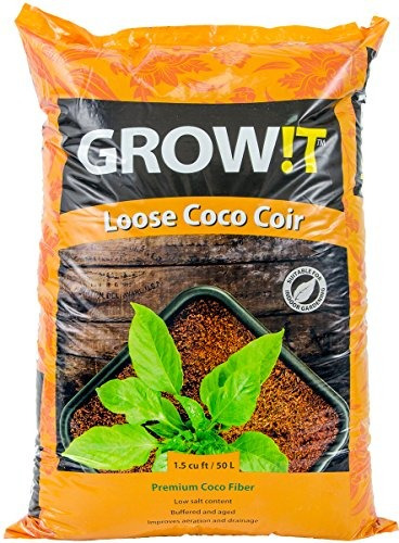 Hydrofarm Jscmix15 Growt Premium Coco Coco, Loose Cúbico Bol
