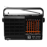 Rádio Motobrás Rm-pft73ac 7 Faixas Fm