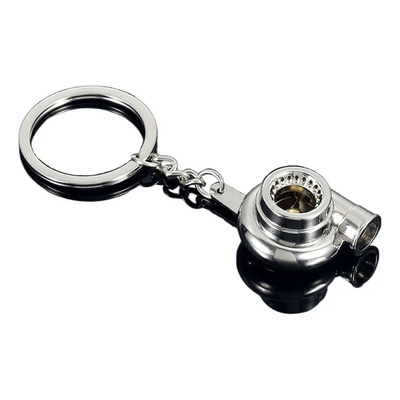 . Mini Turbo Turbo Llavero Turbina Giratoria Llavero