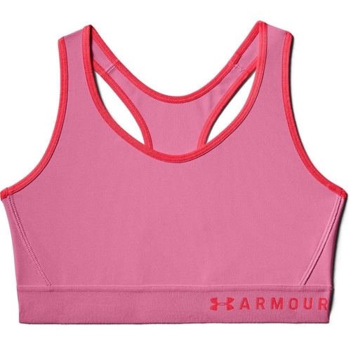Top Under Armour Sjt Armour Mid Keyhole Para Mujer-rosa