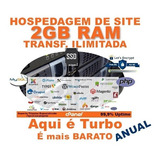 Hospedagem De Sites Turbo Anual 2gb Ssd Tráf. Ilimitado Ssl