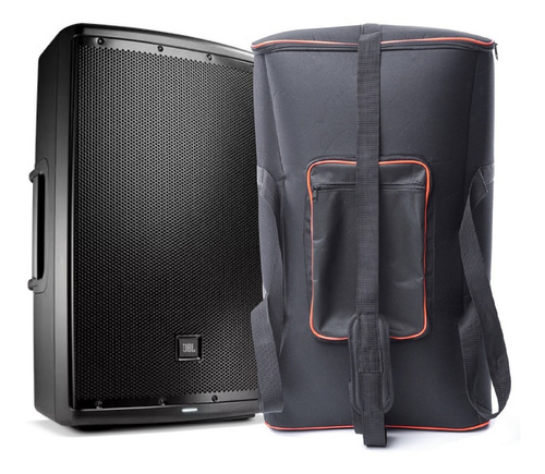 Case Bolsa Capa Compatível Com Caixa Jbl Eon 615 Acolchoada