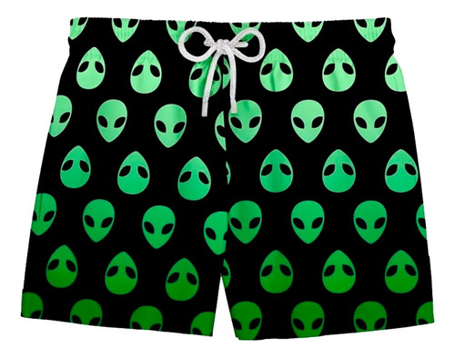 Short Bermuda Praia Masculino Alien Et Degrade Ref266