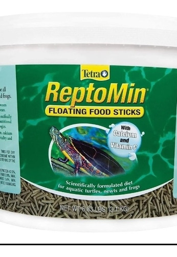 Tetra Reptomin 100 G Tortugas Sticks Flotantes Calcio Vitami