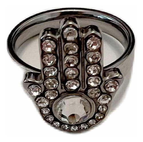 Anillo De Acero Quirúrgico Strass