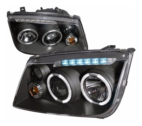 Volkswagen Jetta A4 1999 2007 Faros Ojo Angel Led 2005 2000