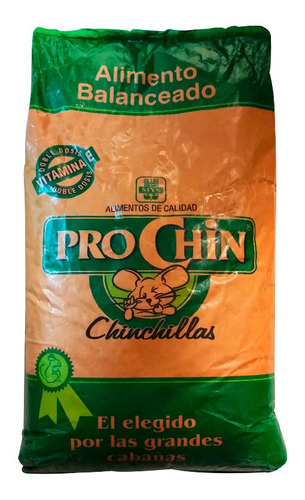 Alimento Balanceado Chinchilla Prochin X 25 Kg Promocion 