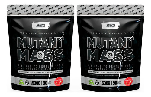 Mutant Mass 2 X 1,5k Ganador De Masa Muscular-star Nutrition