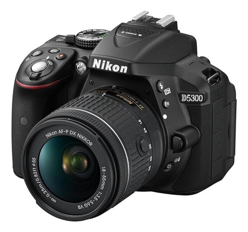 Cámara Réflex Digital Nikon D5300 Con Lente De 18-55 Mm  
