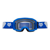 Goggles Fox Modelo Main Core Blue White Para Motocross