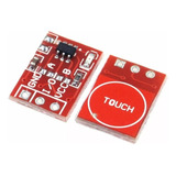Modulo Sensor Touch Capacitivo Ttp223 50 Unidades 