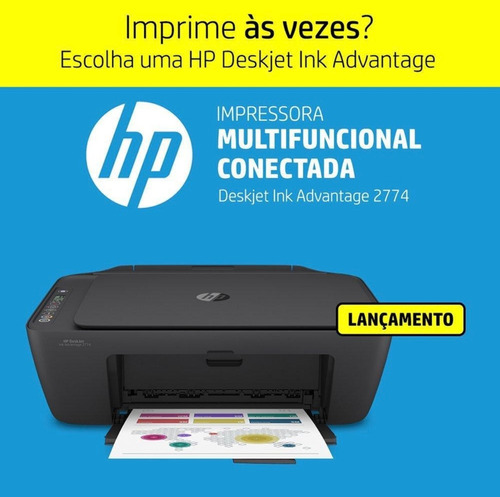 Impressora Multifuncional Hp Deskjet Ink Advantagem 2777