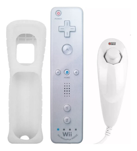 Remote Motion Plus + Nunchuk Nintendo Wii/u Original Nuevo