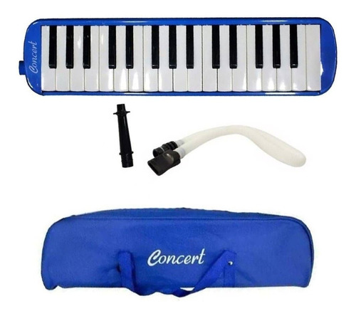 Escaleta 32 Teclas M32 Bl Azul Concert Com Bag