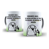 Caneca Divertida Pensando Se Pago Psicologo Academia Agiota