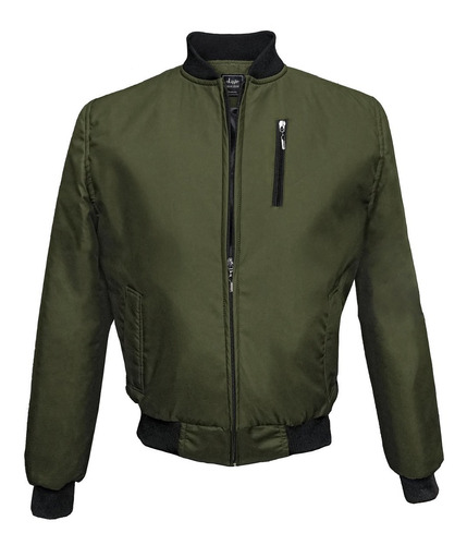 Chaqueta Cazadora Tipo Bomber  Beisbolera Hombre