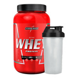 Combo Nutri Whey Isolado Concentrado Morango + Coqueteleira