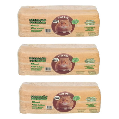 3 Serragem Prensada Composteira Minhocário Hamster Pinus | MercadoLivre