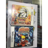 Pokémon Sun /naruto Nintendo 3 Ds