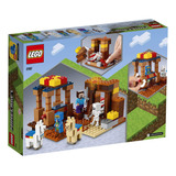 Lego Minecraft El Puesto Comercial 21167, Juego De Muñecos C