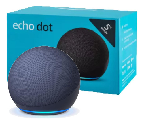 Echo Dot 5ª Geração Smart Speaker Amazon Alexa