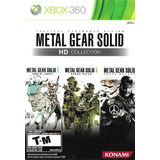 Metal Gear Solid - Hd Collection Xbox 360