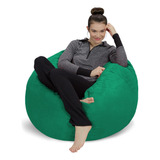 Sofa Sack - Sillon Puff: Puff De Espuma Viscoelastica De 3 P