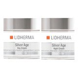 Lidherma X 2 Nuevo  Silver Age Rejuvenece Afirma Dia Y Noche