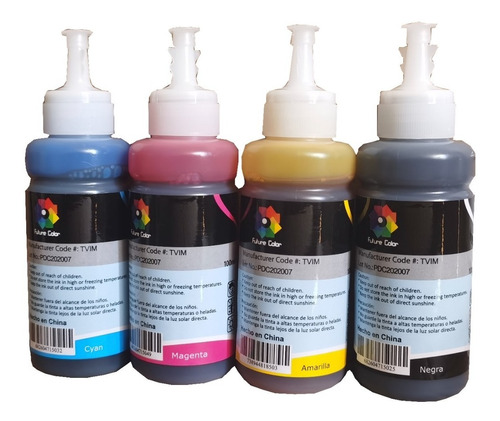 Kit 25 Tinta Dye Pigmentada Epson  Hp Brother Canon 