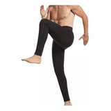 Calça Underwear Legging Masculina Corrida Elastano Térmica