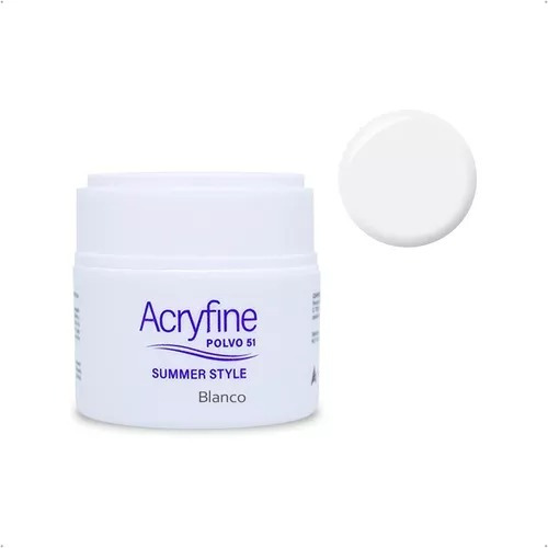 Polímero Acryfine 51 X 30gr Uñas Acrílicas Esculpidas